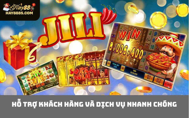 Hỗ trợ khách hàng và dịch vụ nhanh chóng