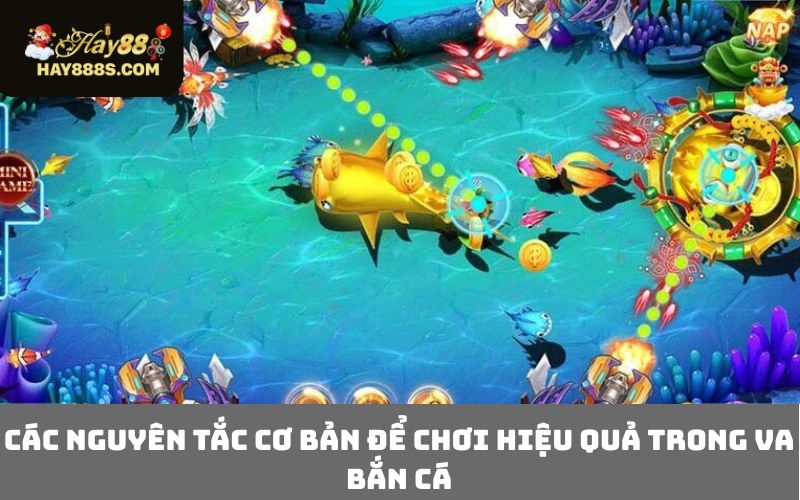 Các nguyên tắc cơ bản để chơi hiệu quả trong VA Bắn Cá